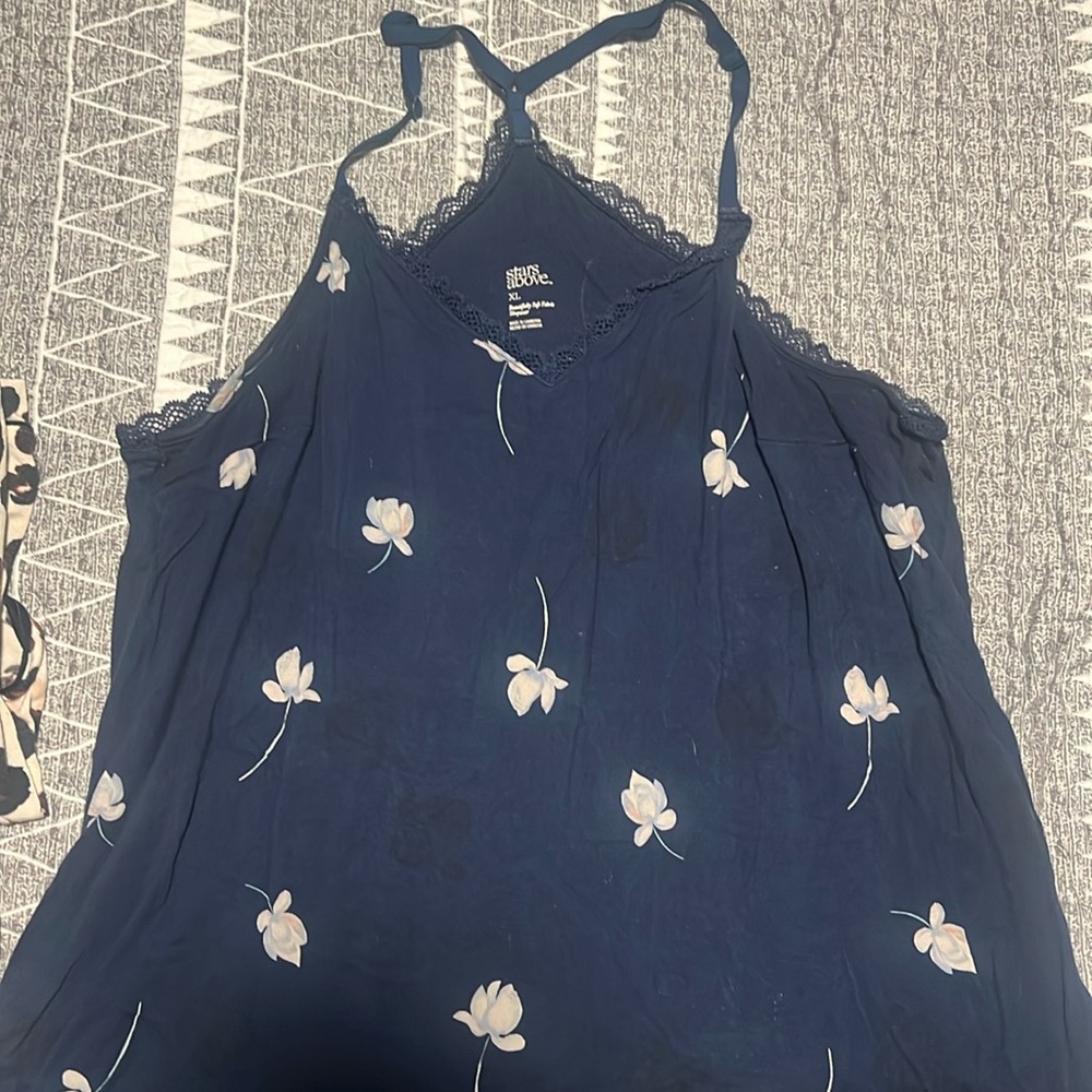 Star above, pj set, adjustable tank top